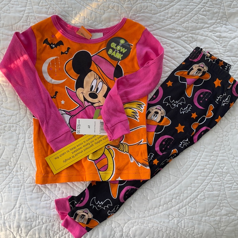 Disney Halloween PJs.